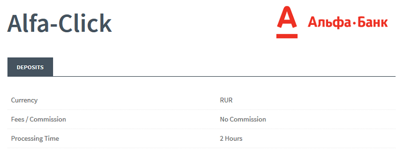FXTM Alfa-Click conditions